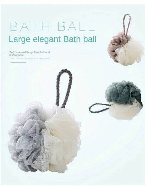 Load image into Gallery viewer, 4pcs Two-Color Splicing Bath Balls for Body Care
