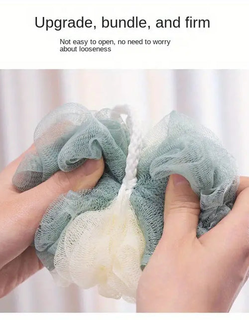 Load image into Gallery viewer, 4pcs Two-Color Splicing Bath Balls for Body Care
