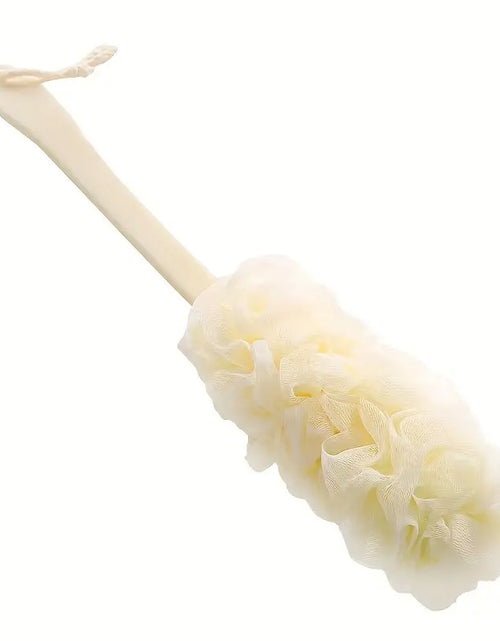 Load image into Gallery viewer, Long Handle Bath Brush and Loofah for Shower Use
