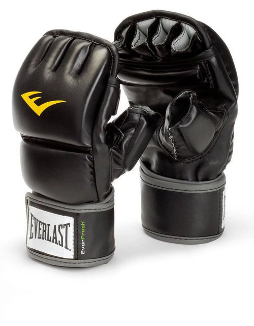 Load image into Gallery viewer, Wrist Wrap Heavy Bag Gloves, S/M, Black – for Mitts, Reflex &amp; Bag Training
