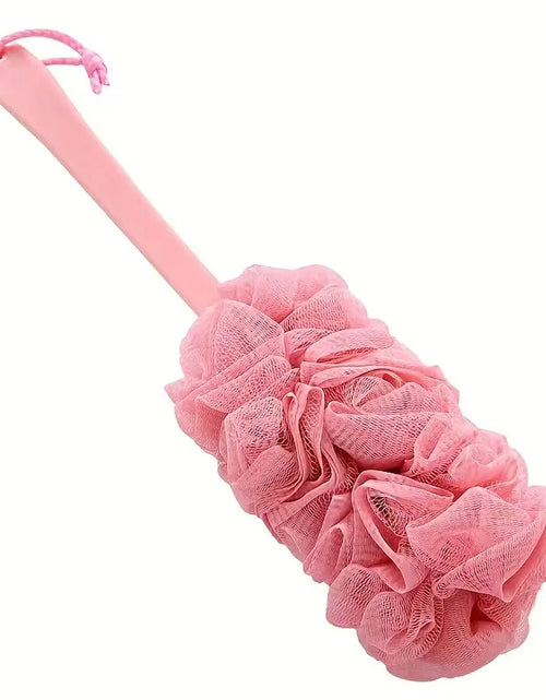 Load image into Gallery viewer, Long Handle Bath Brush and Loofah for Shower Use
