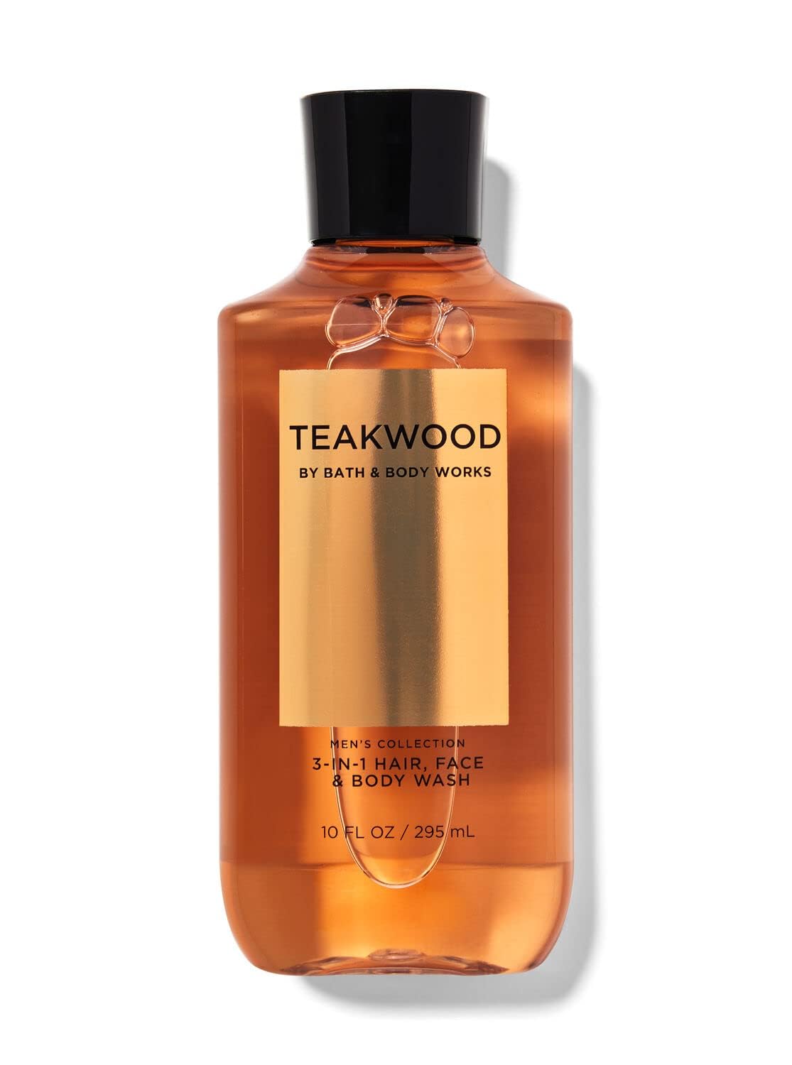 Bath & Body Works Teakwood Mens 3-IN-1 Hair & Body Wash 10 Oz. (Teakwood)