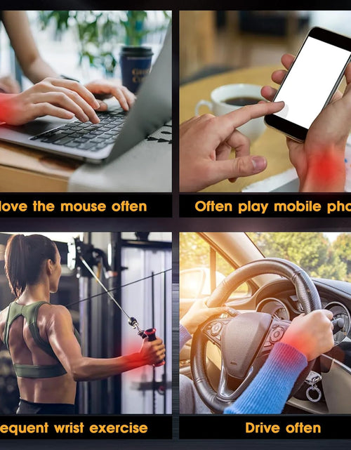 Load image into Gallery viewer, Wrist Trainer Ball Auto-Start Wrist Strengthener Gyroscopic Forearm Exerciser Gyro Ball for Strengthen Arms, Fingers, Wrist Bones and Muscles
