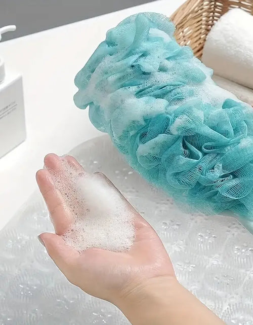 Load image into Gallery viewer, Long Handle Bath Brush and Loofah for Shower Use
