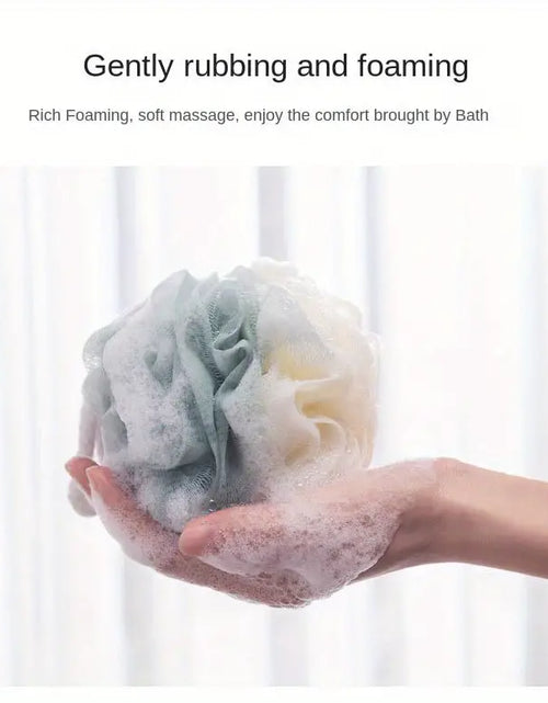 Load image into Gallery viewer, 4pcs Two-Color Splicing Bath Balls for Body Care

